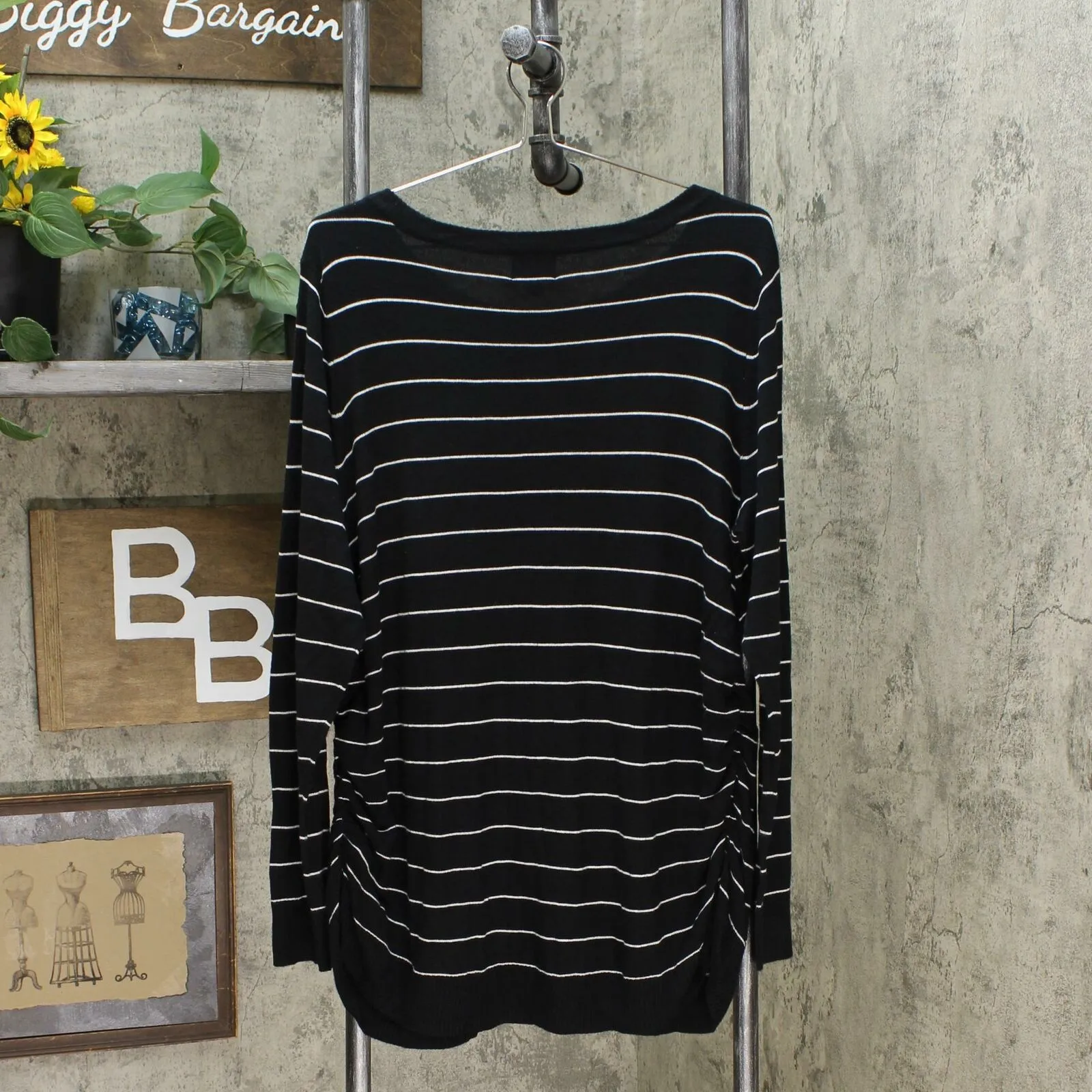 Isabel Maternity by Ingrid & Isabel Essential Side Shirred Pullover Sweater