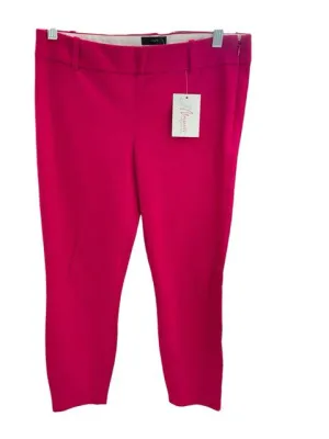 J Crew Pink Solid Pants Size 2