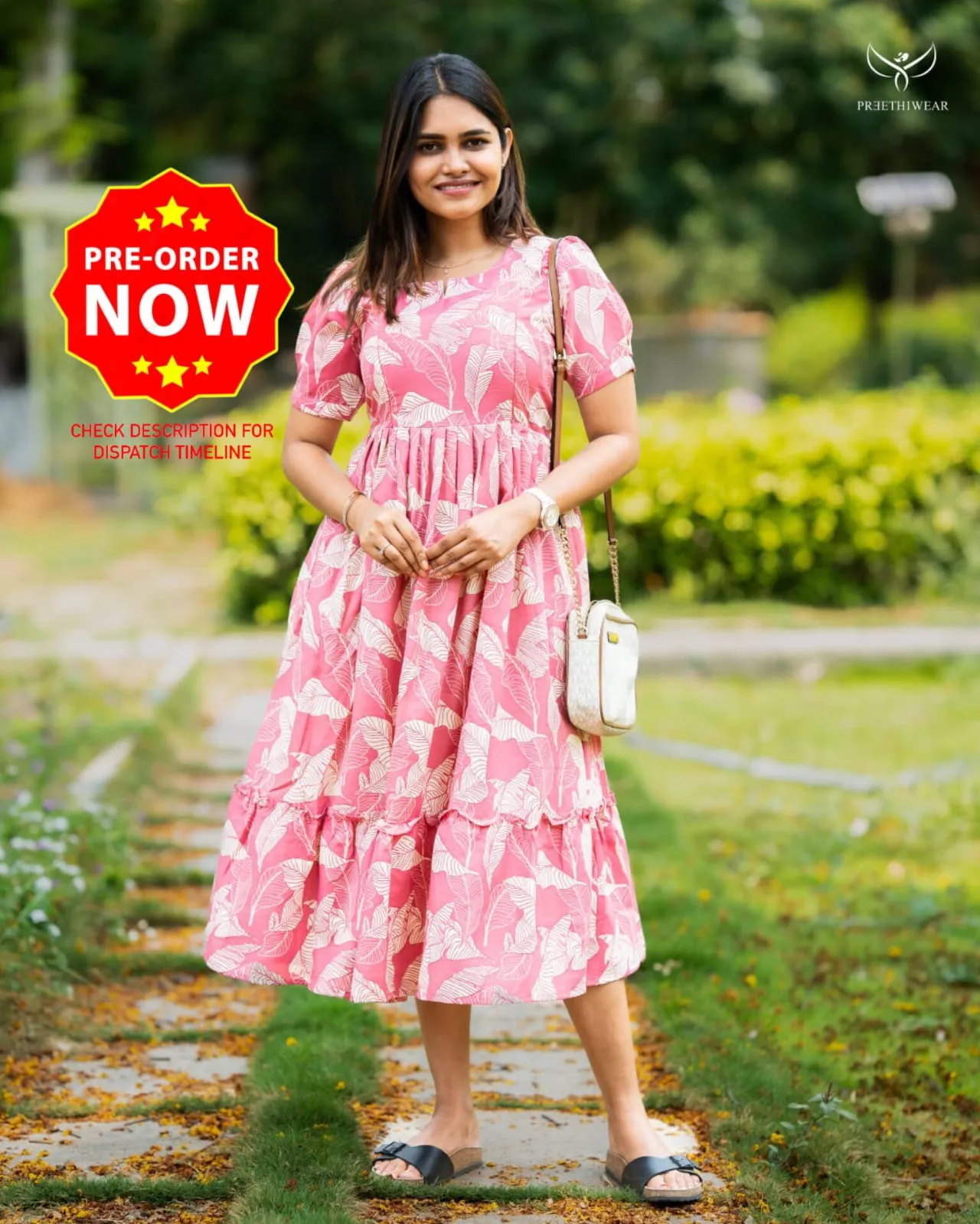 Janani Maternity Dress (PREORDER-MAY14)