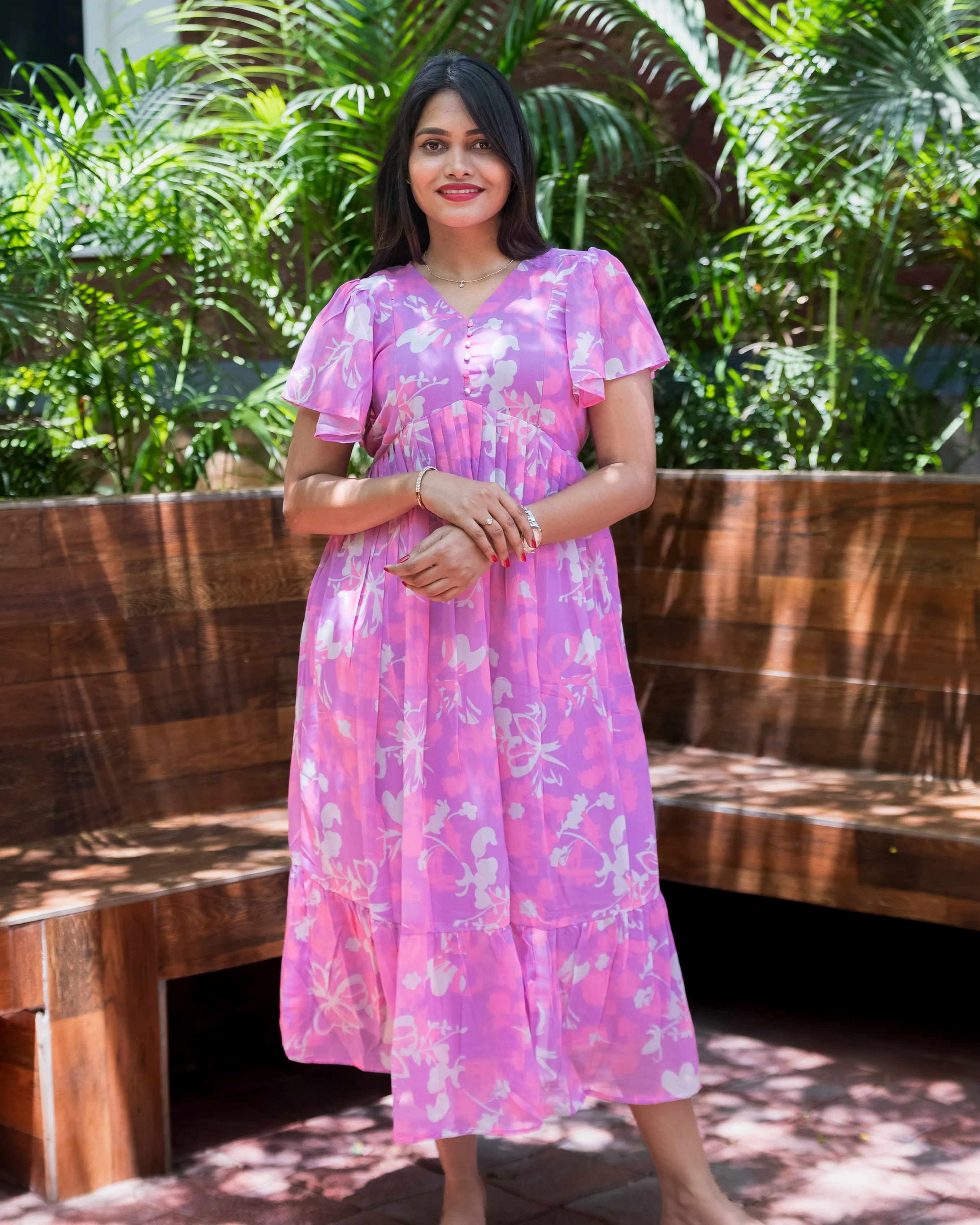Jansi Maternity Dress (PREORDER-JUNE15)