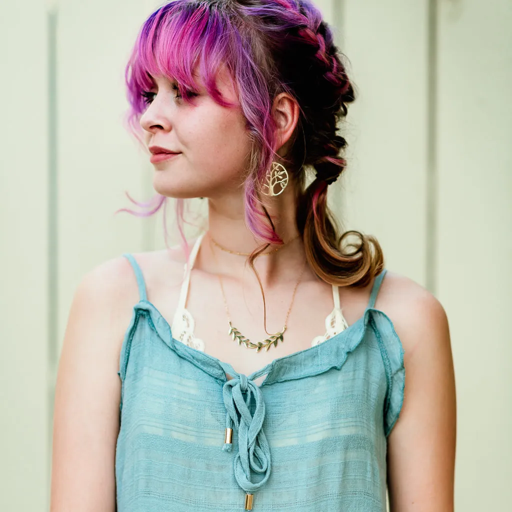 Jenna Design Satellite Chain Necklace