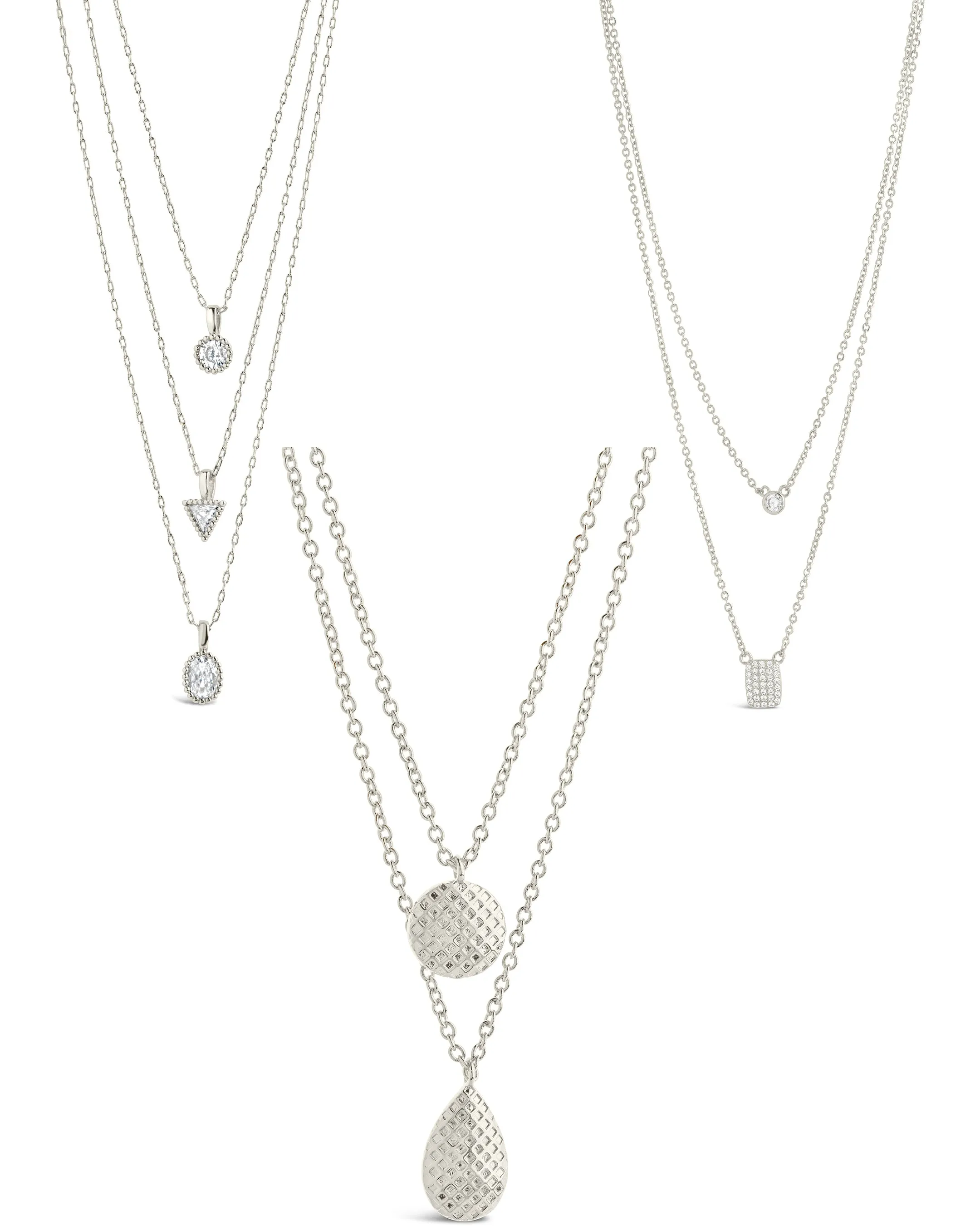 Jewelry Case & Layering Necklace Bundle
