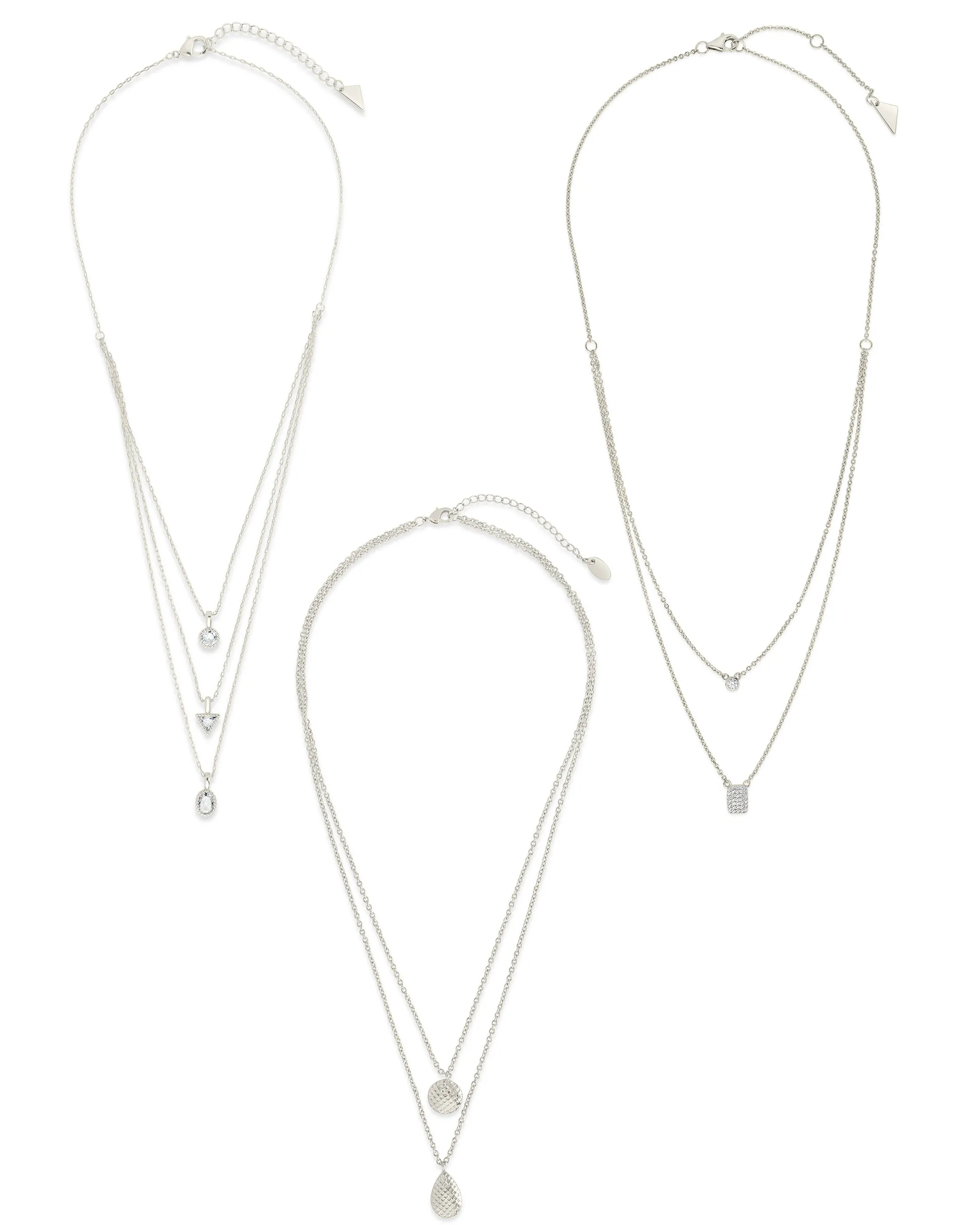 Jewelry Case & Layering Necklace Bundle