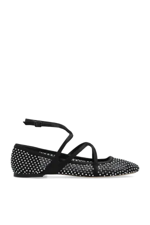 Jimmy Choo Ballet Flats Astoria in BLACK - 40.5