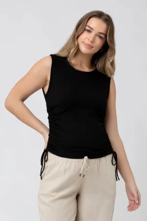 Jodie Ruched Rib Tank