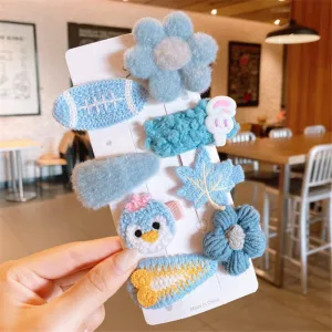 just-lil-things-8-pcs-flower-fruit-and-caterpiller-hair-clip-set-for-toddlers-jltc0008