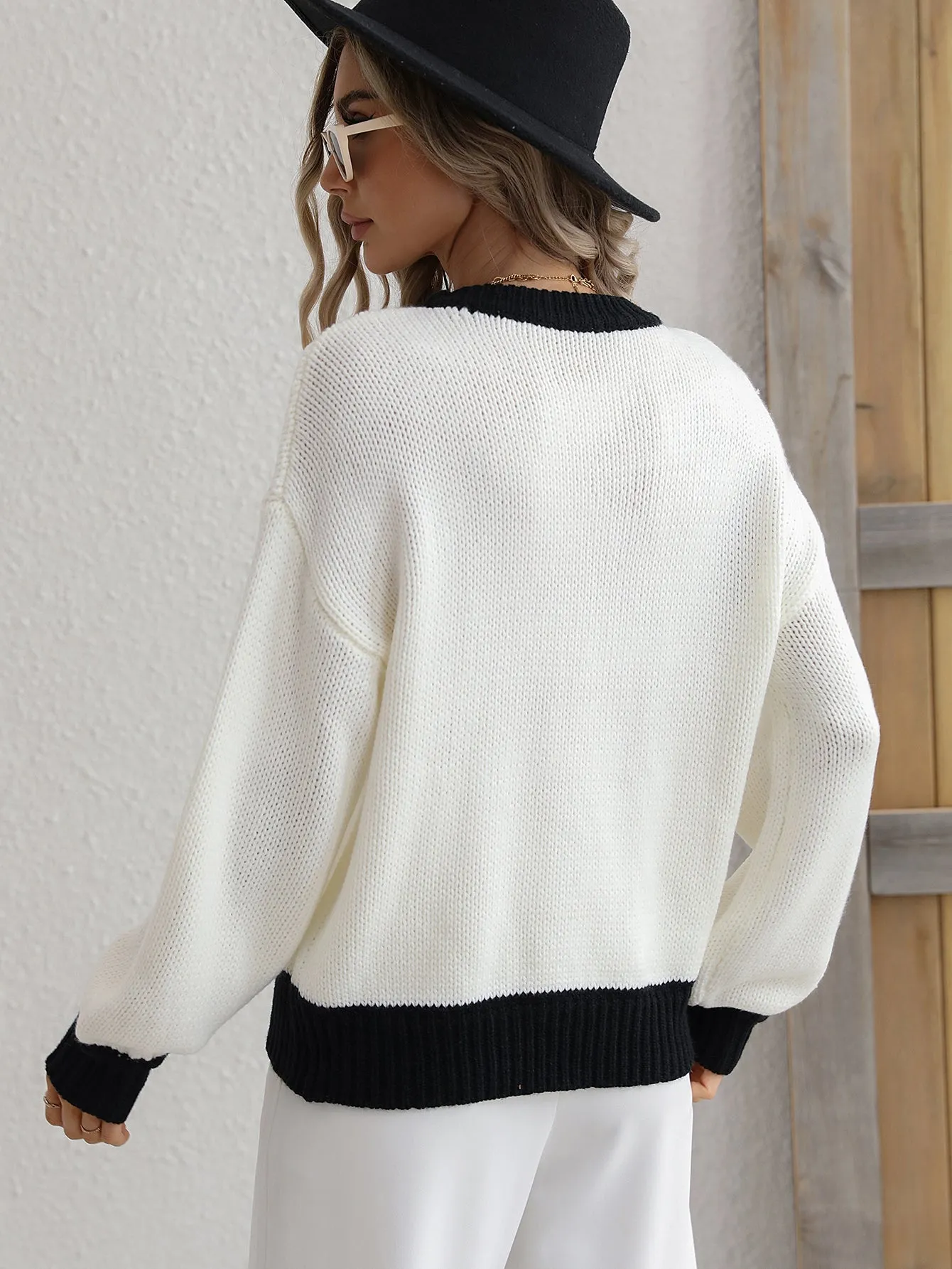 Kasmere Knit Sweater - Cream