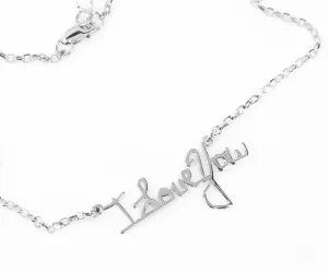 Keepsake Signature Handwritten Cut Out Necklace