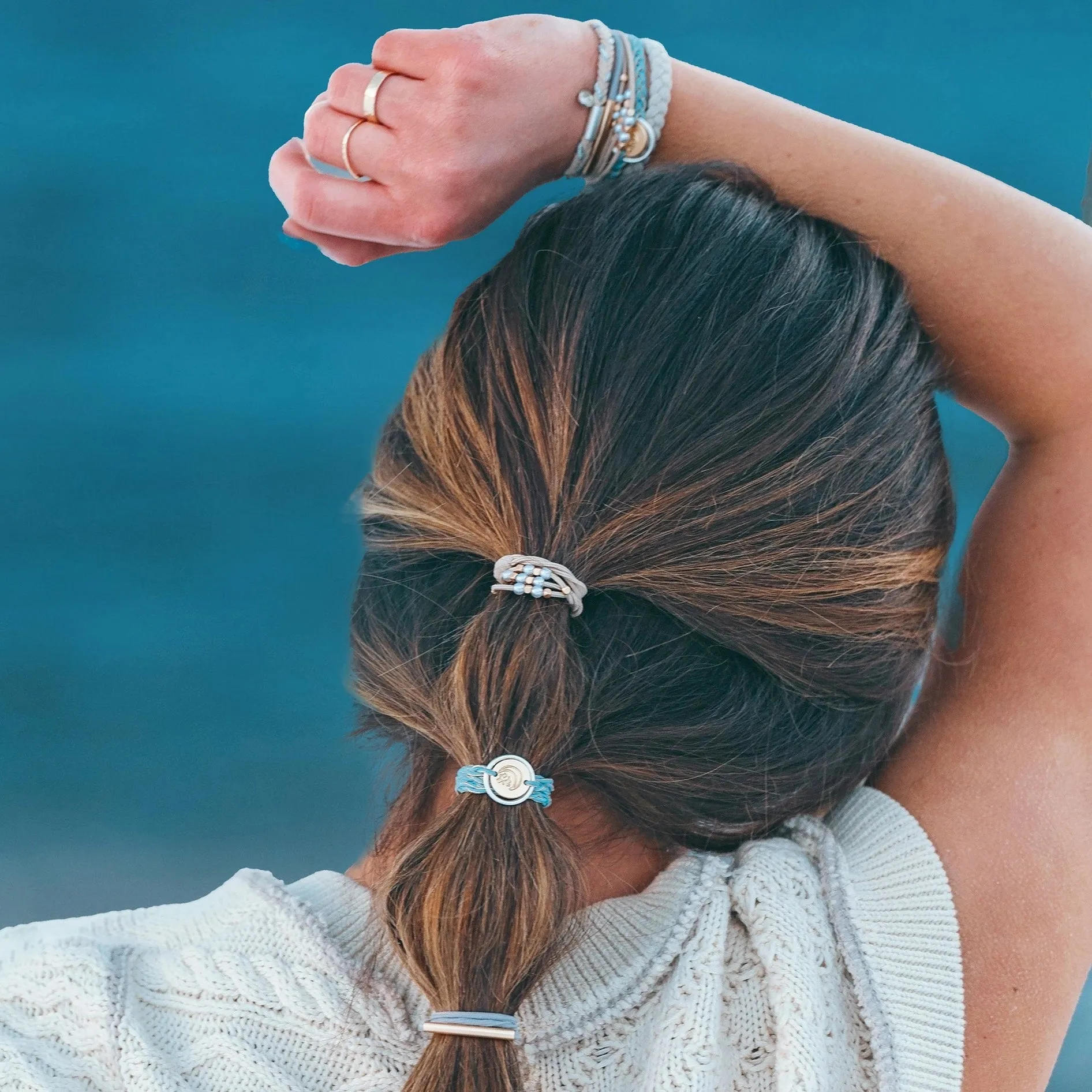 K'Lani Hair Tie Bracelet Set - Wonder
