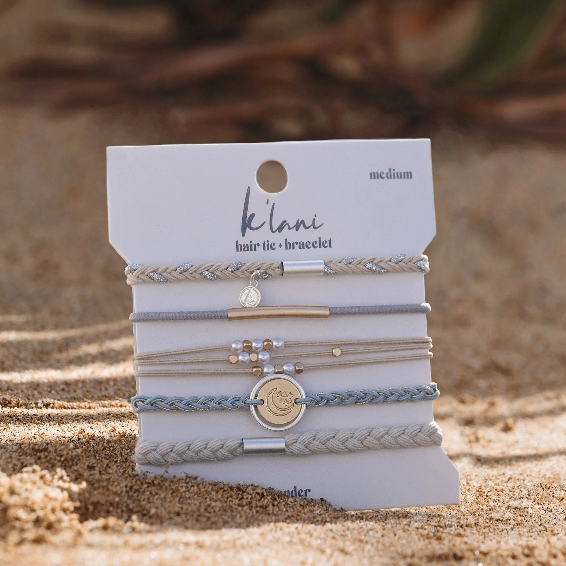 K'Lani Hair Tie Bracelet Set - Wonder