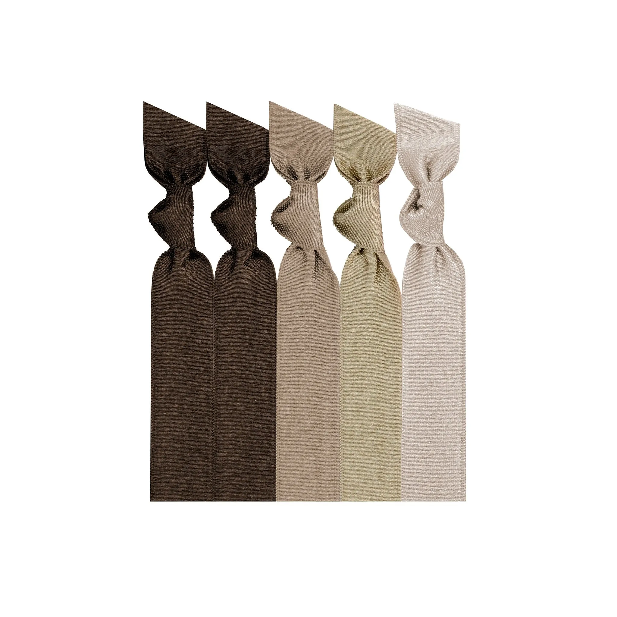 Knotted Hair Ties 5-Pack