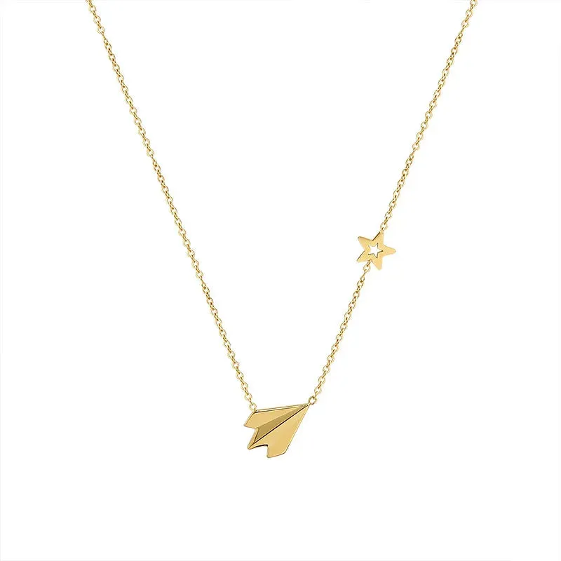 Korean Butterfly Necklace
