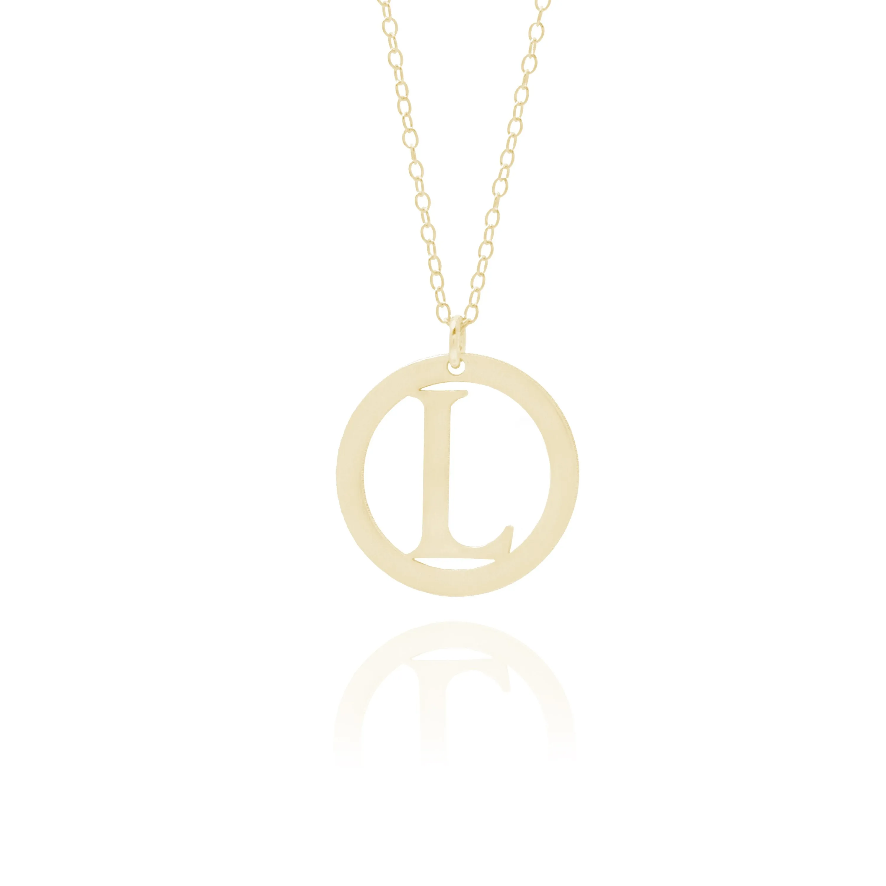 L Initial Necklace