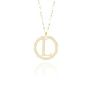 L Initial Necklace