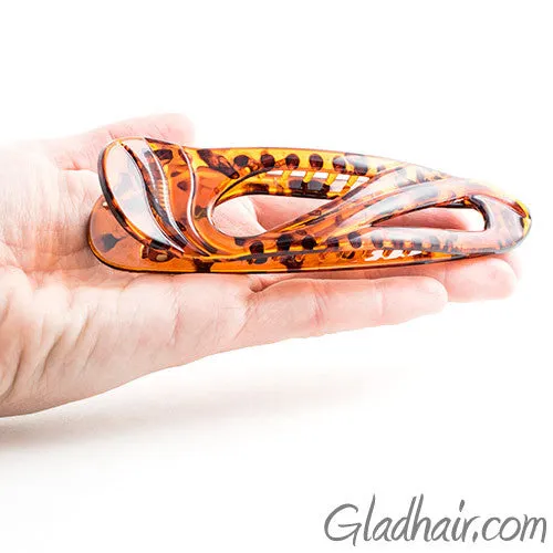 Large Wide Wave Beak Salon Clip