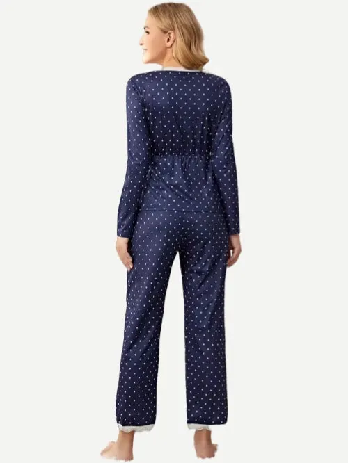 Long Sleeve Nursing Breastfeeding Maternity Clothes Wholesale Pajama