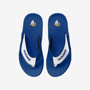 Los Angeles Rams Team Color Contour Flip Flop