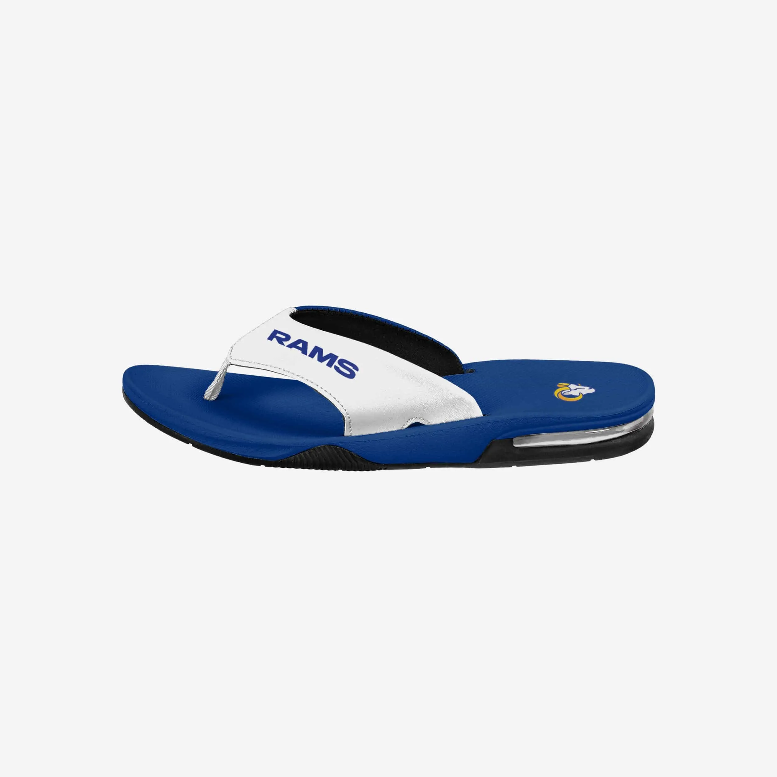 Los Angeles Rams Team Color Contour Flip Flop