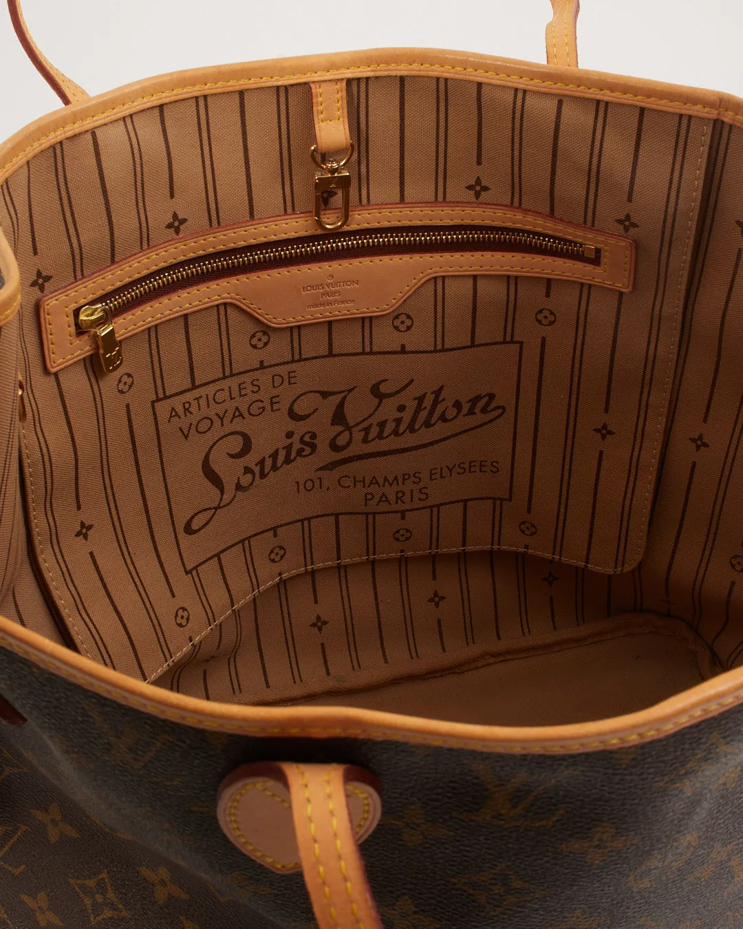 Louis Vuitton Monogram Canvas Neverfull MM Tote - NO POUCH