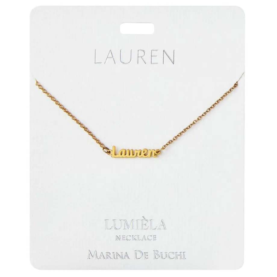 Lumiela Necklace A-L