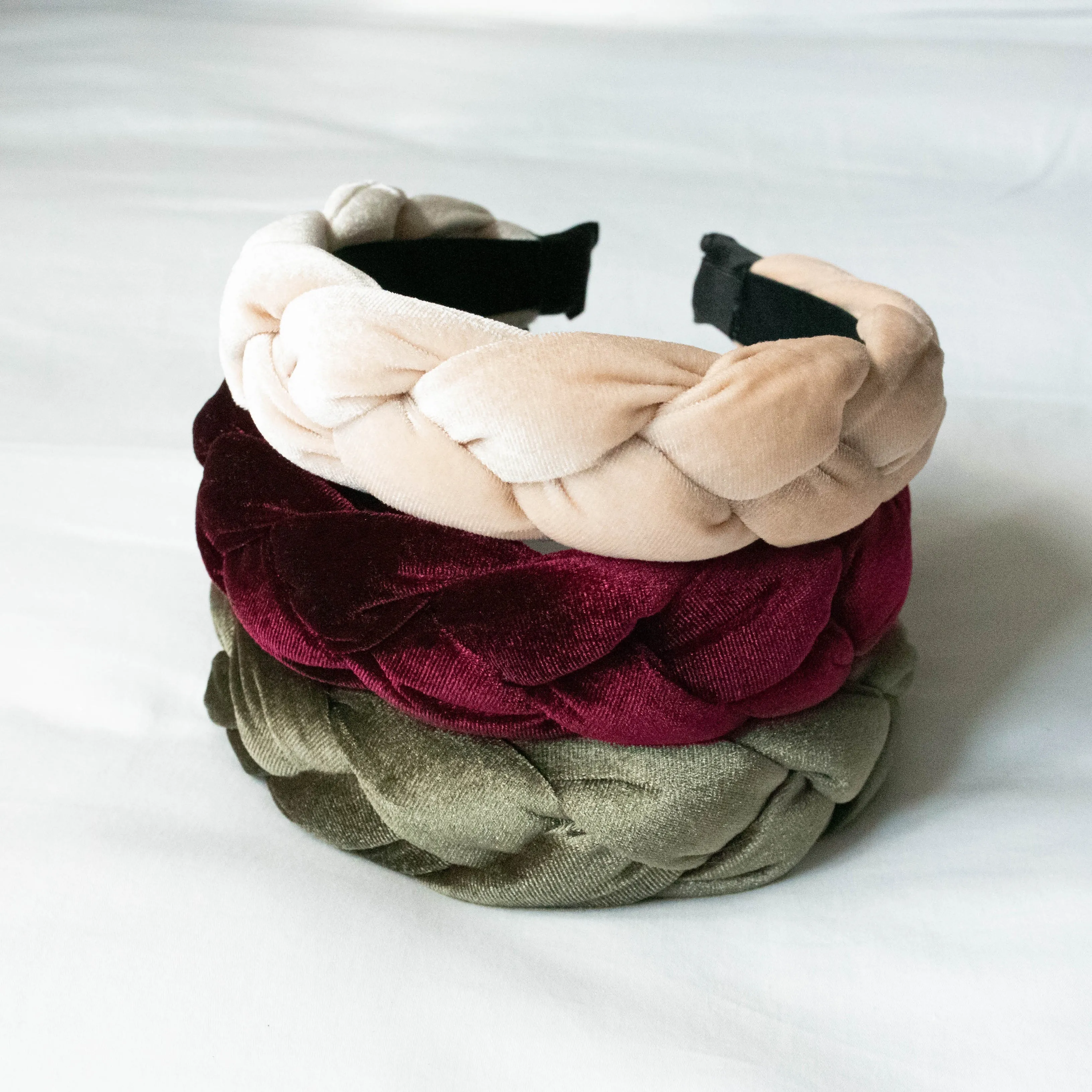 Luxe Braided Velvet Hairbands