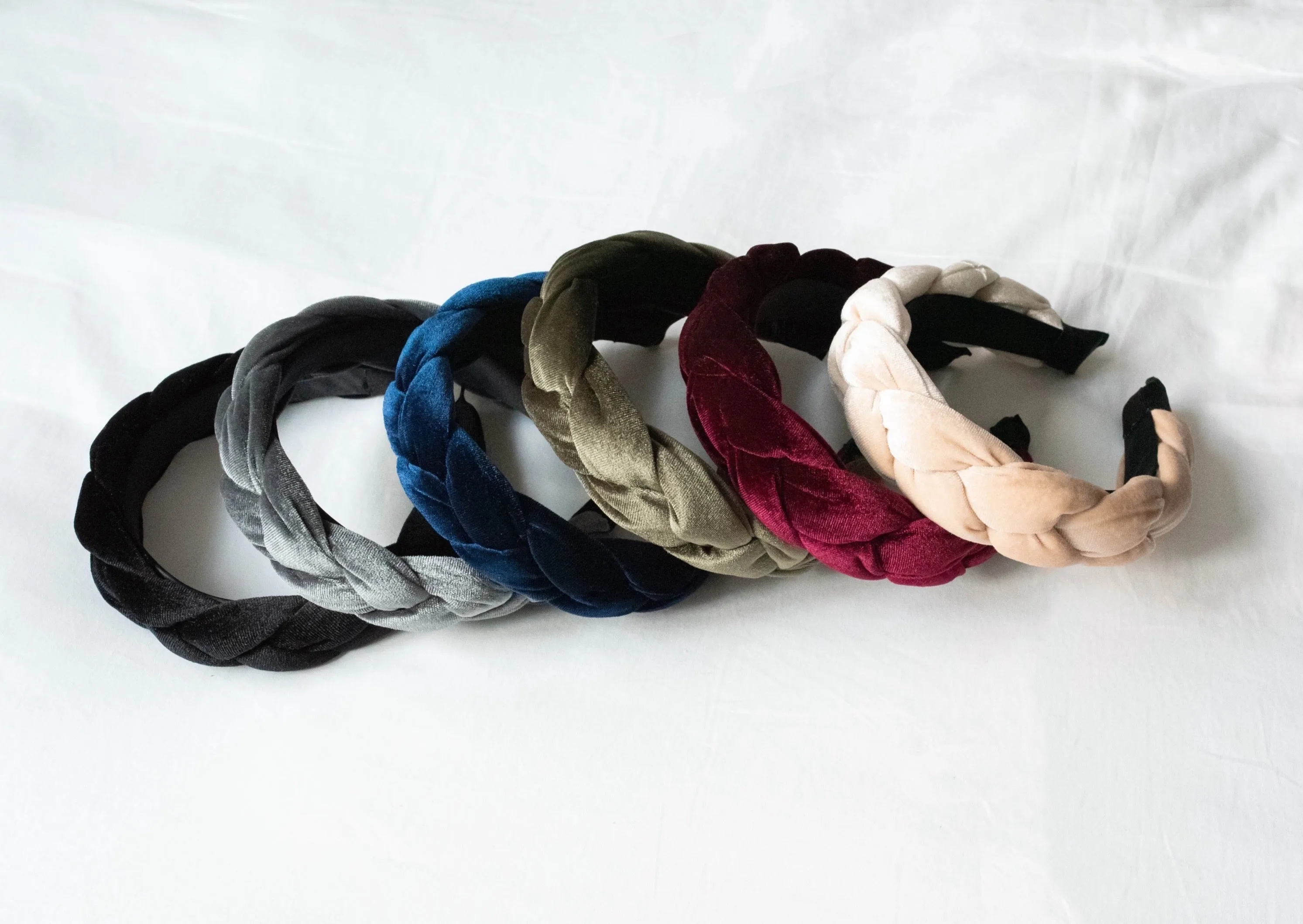 Luxe Braided Velvet Hairbands