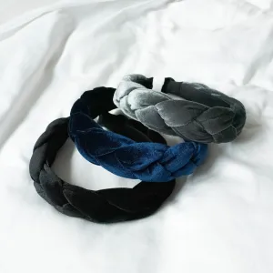 Luxe Braided Velvet Hairbands