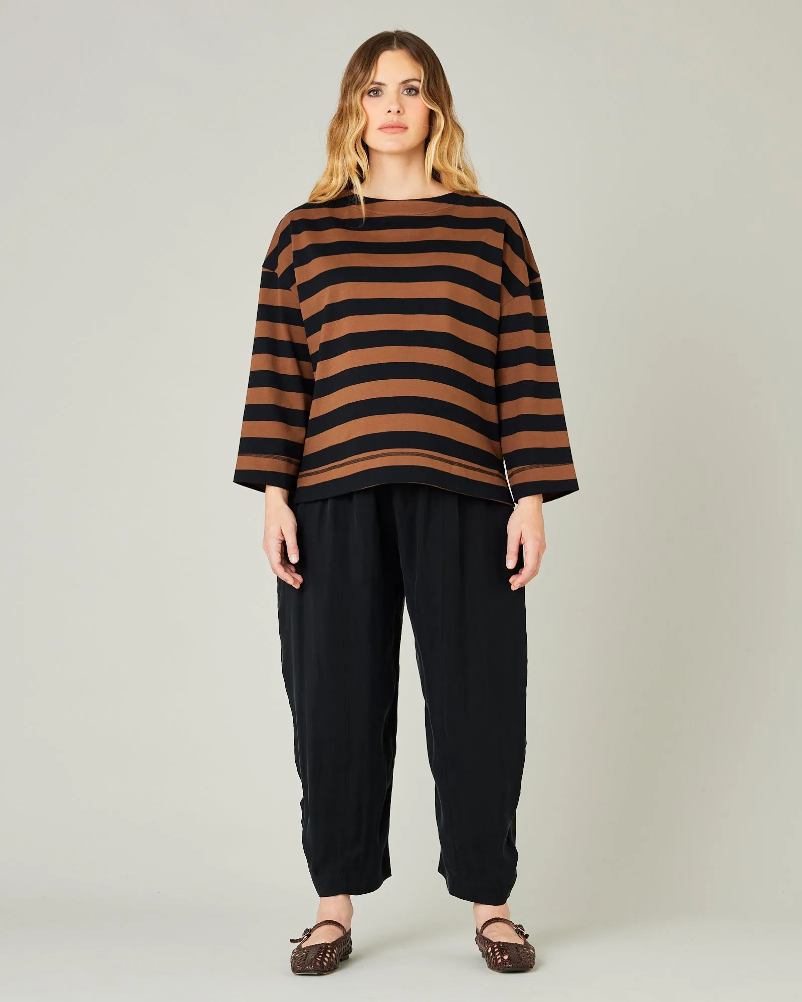Mabel Cupro Trouser - Black