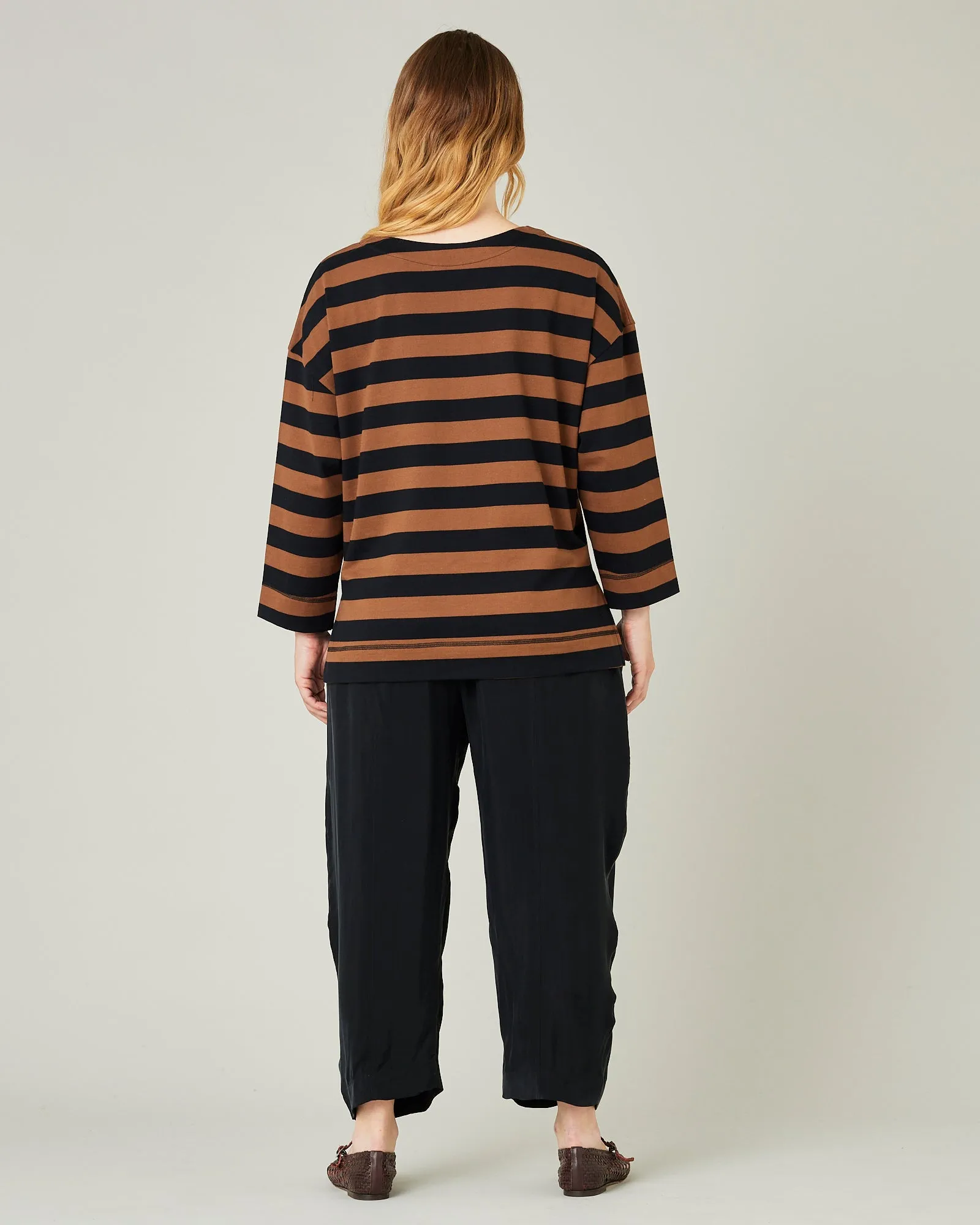 Mabel Cupro Trouser - Black