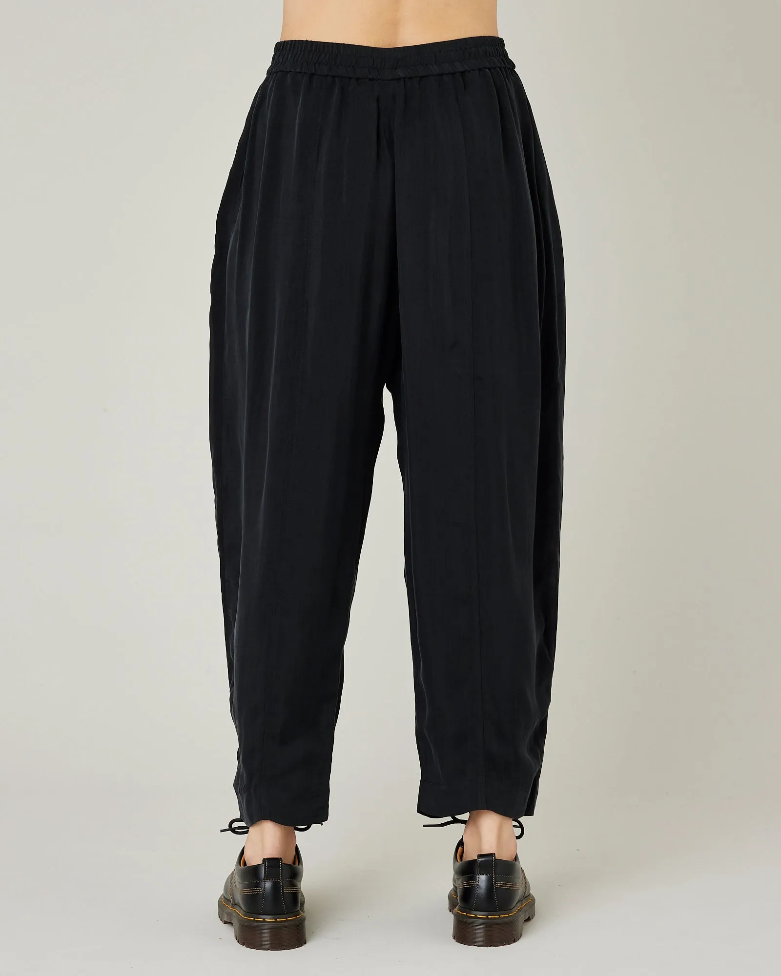 Mabel Cupro Trouser - Black
