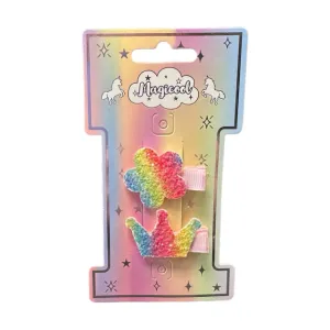 Magicool Crown & Flower Clips