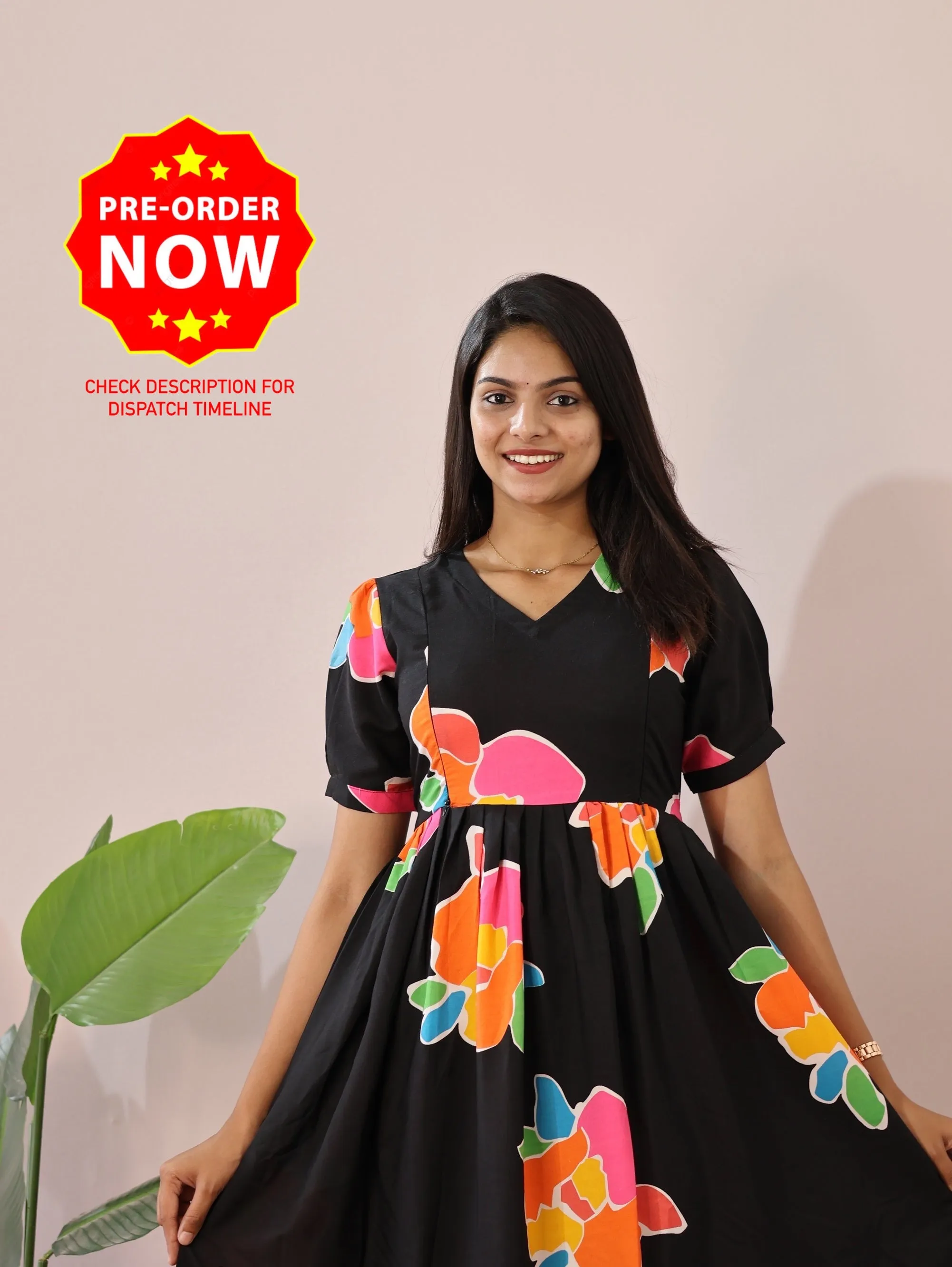 Manasa Maternity Dress(PREORDER-JUNE15)