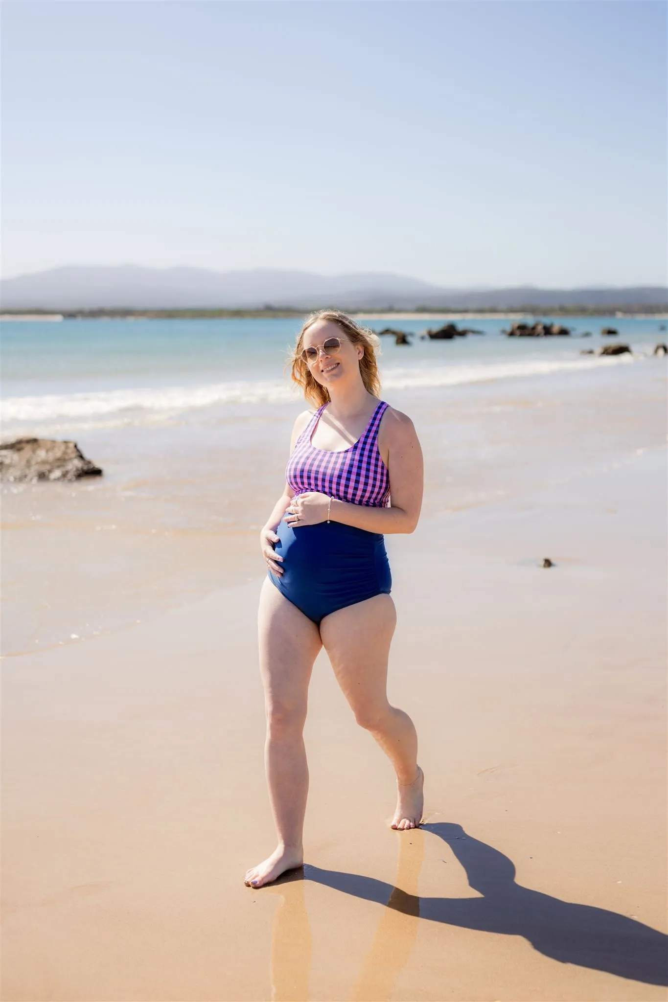 Maternity Bottoms French Navy