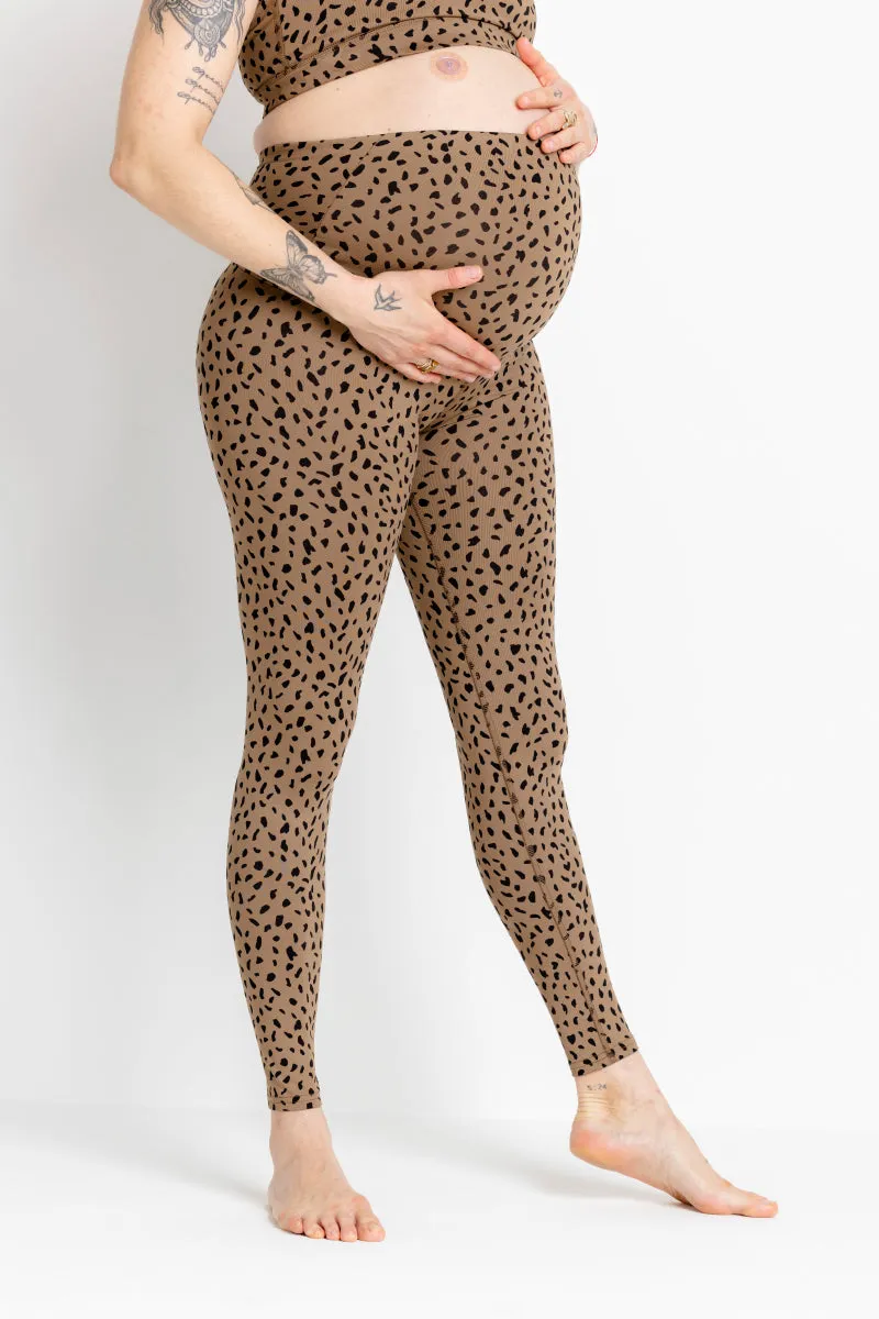 Maternity Leggings Lessismore Caribou