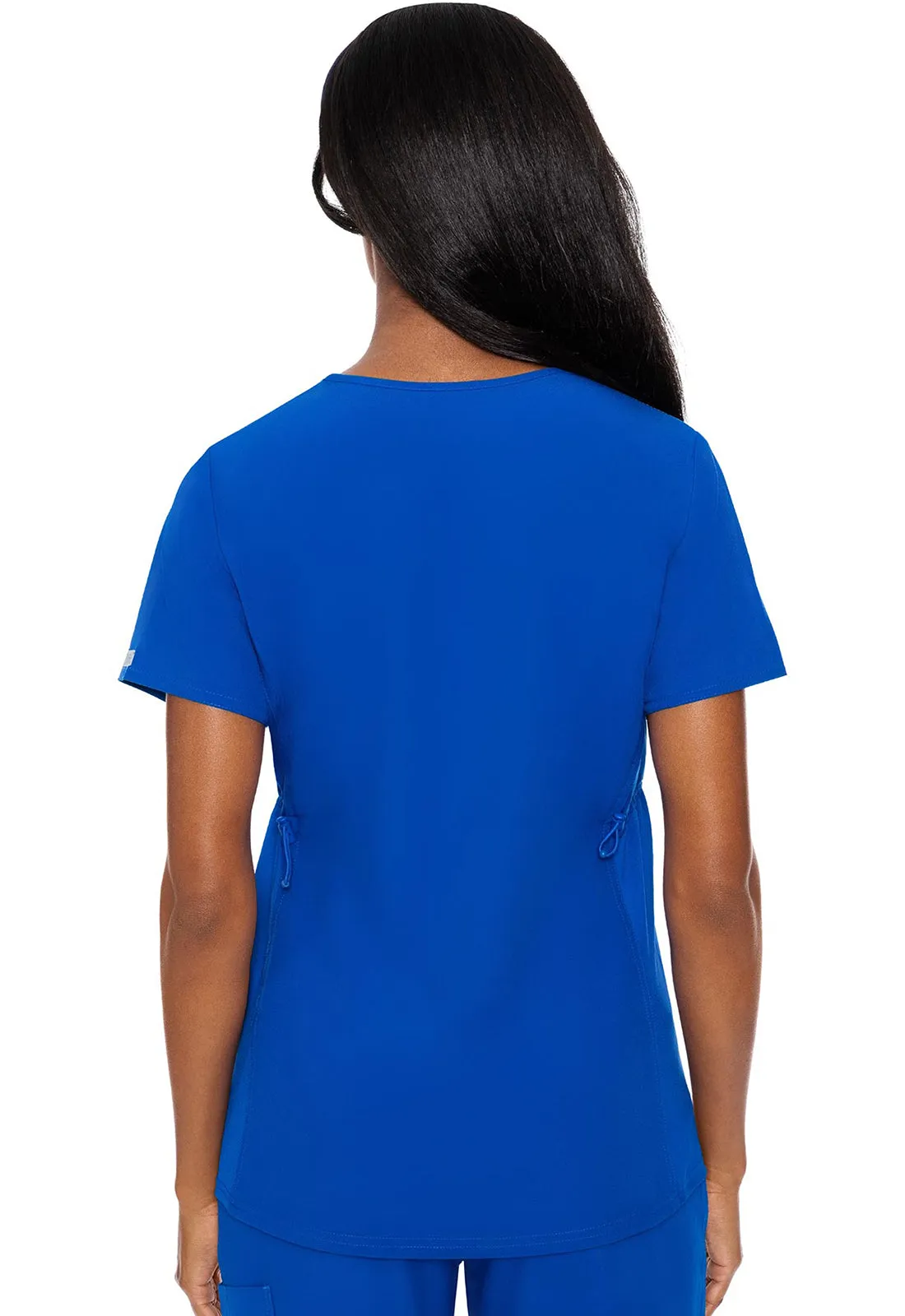 Maternity MC8459 Maternity V-Neck Top Royal