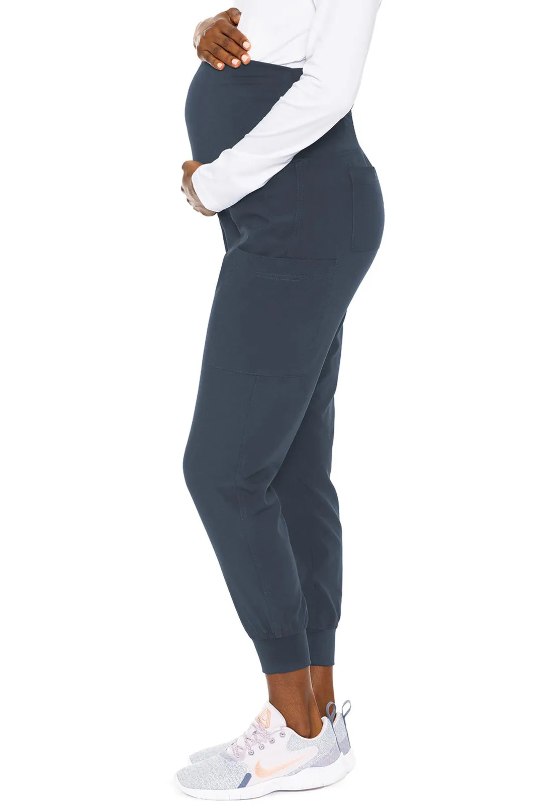 Maternity MC8729 Maternity Jogger Pewter