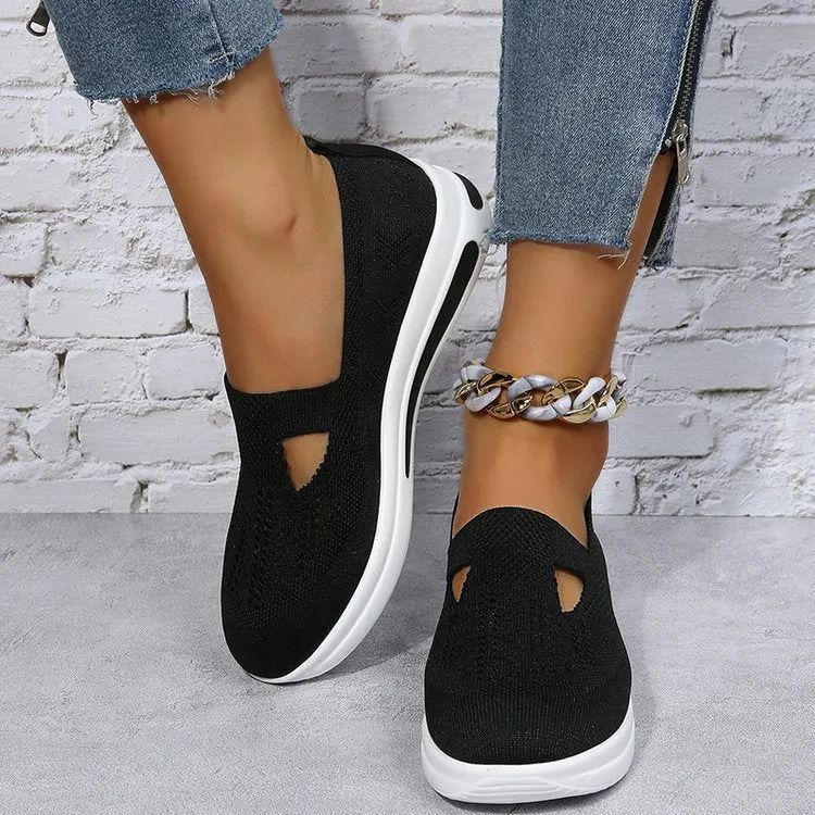 Maya Round Toe Platform Slip-Ons | 3 Colors | Poundton