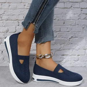 Maya Round Toe Platform Slip-Ons | 3 Colors | Poundton