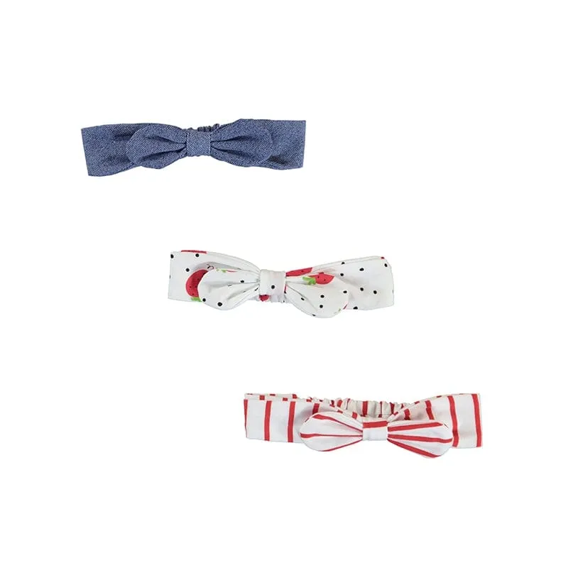 MAYORAL - Strawberry Hairbands - Red