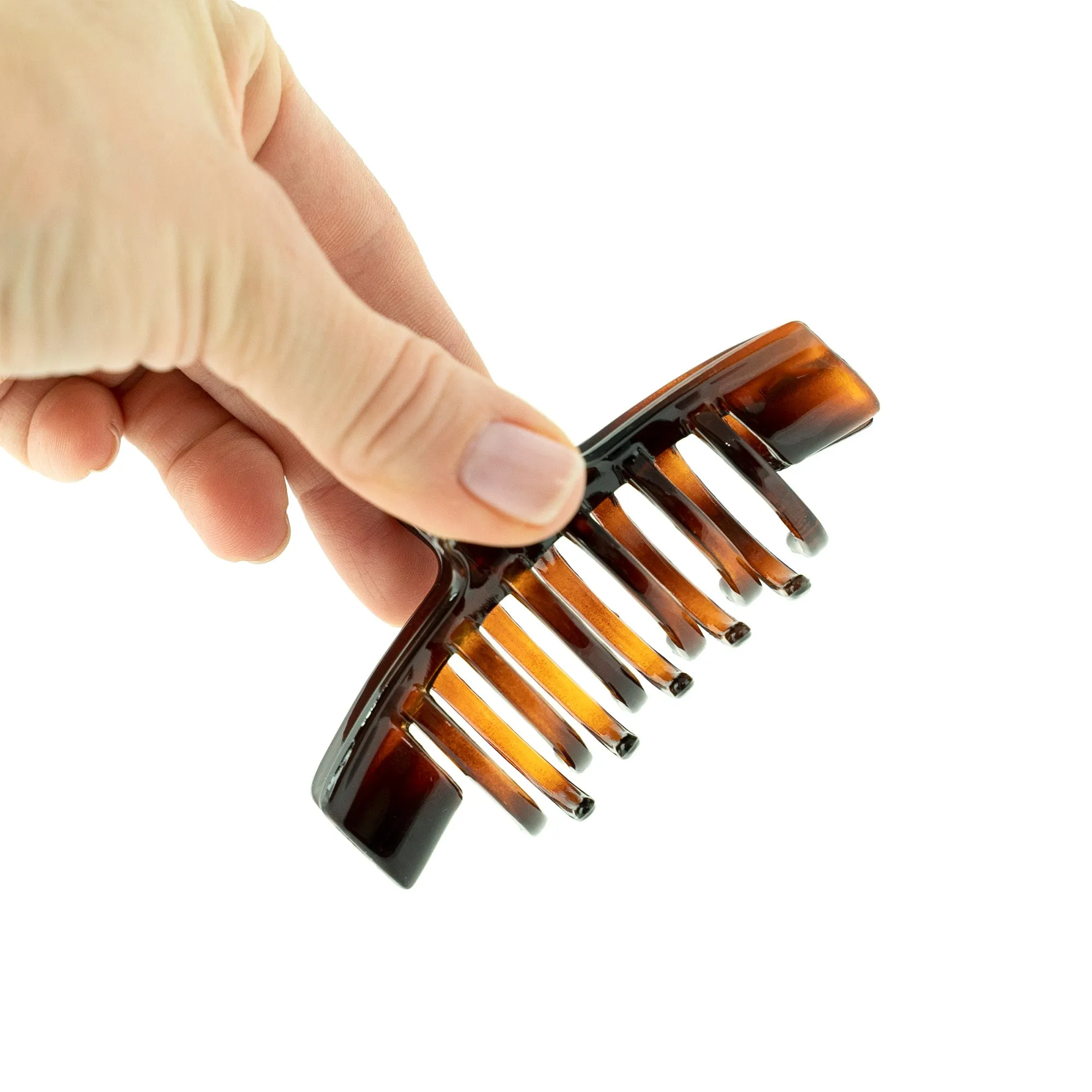 Medium French Tortoise Hair Claw
