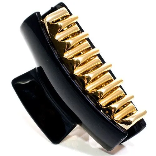 Medium Hair Claw With Alexandre De Paris Deco Ball