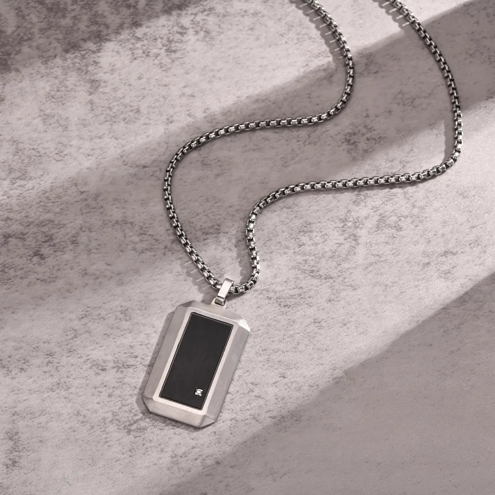 Men's Dog Tag Pendant Necklaces