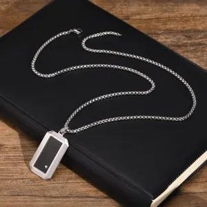 Men's Dog Tag Pendant Necklaces