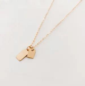MINI RECTANGLES NECKLACE