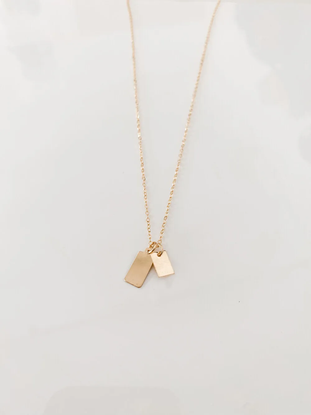 MINI RECTANGLES NECKLACE