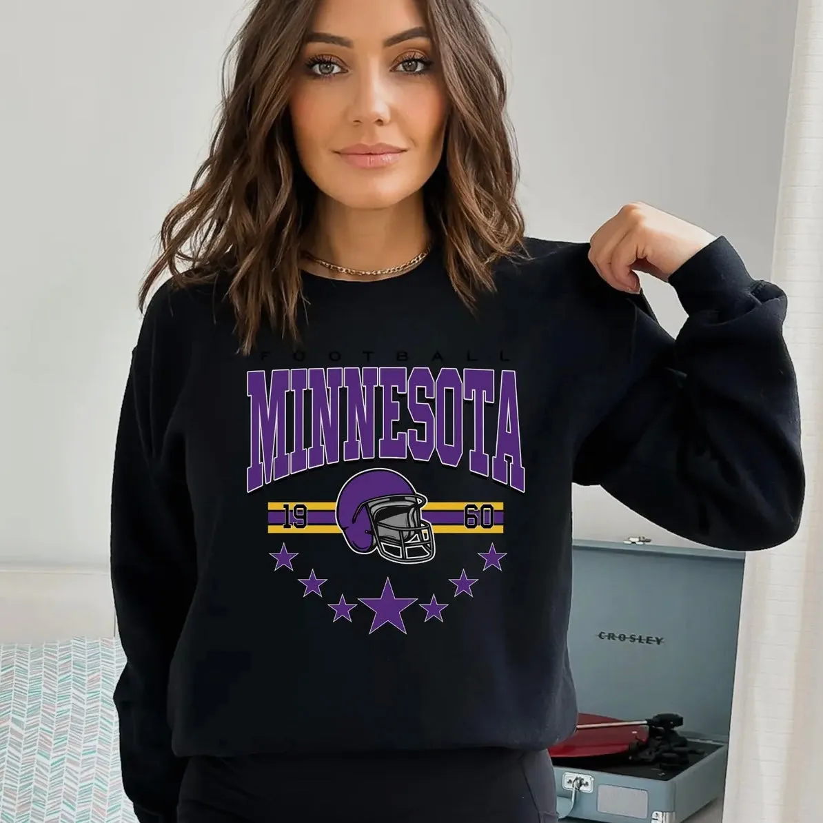 Minnesota Vikings Crewneck - LAST ONE