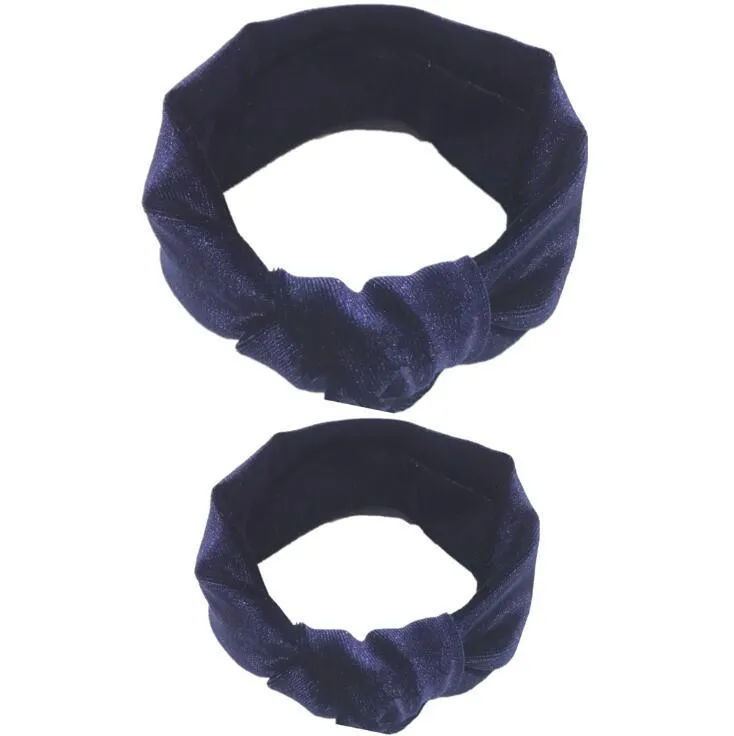 Modern  Mother & Baby Headbands Kids Girl Bow With Rabbit ear Print Floral Hair Bands Parent-Child Hair Accessories