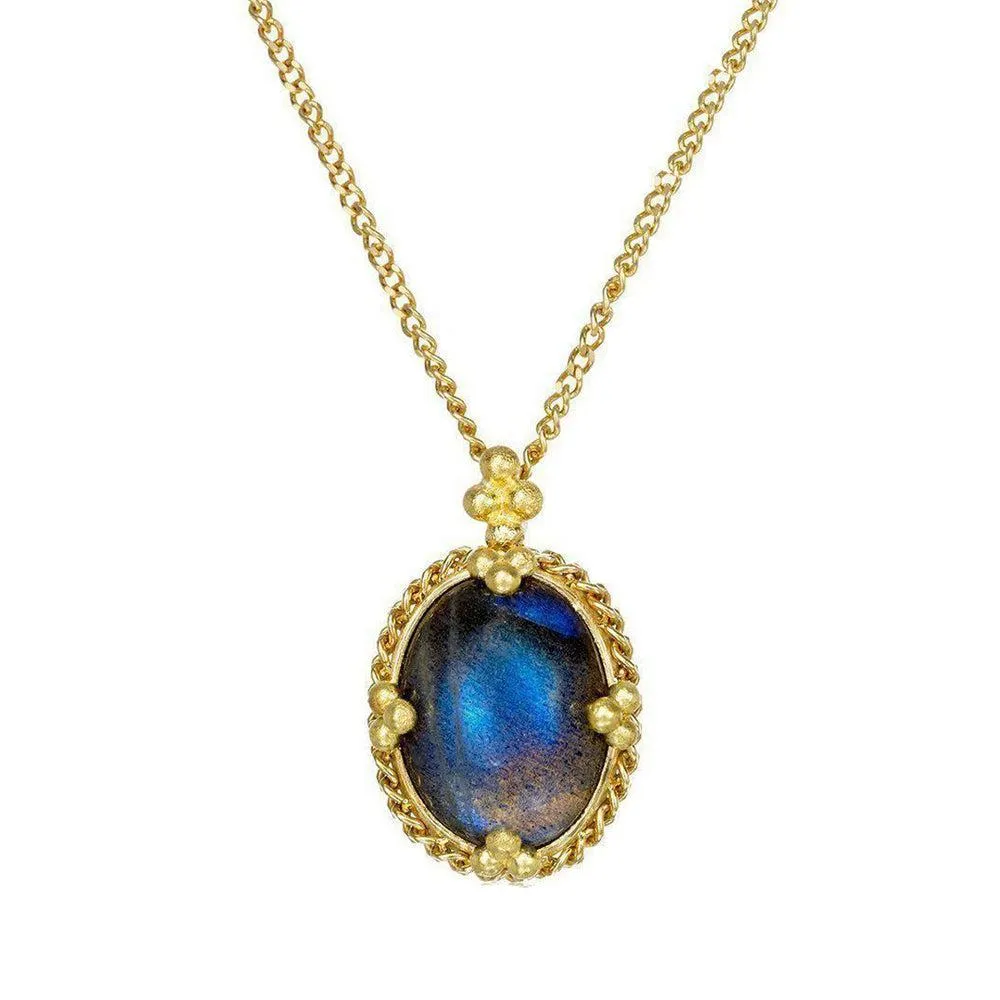 Moonstone Pendant with prongs