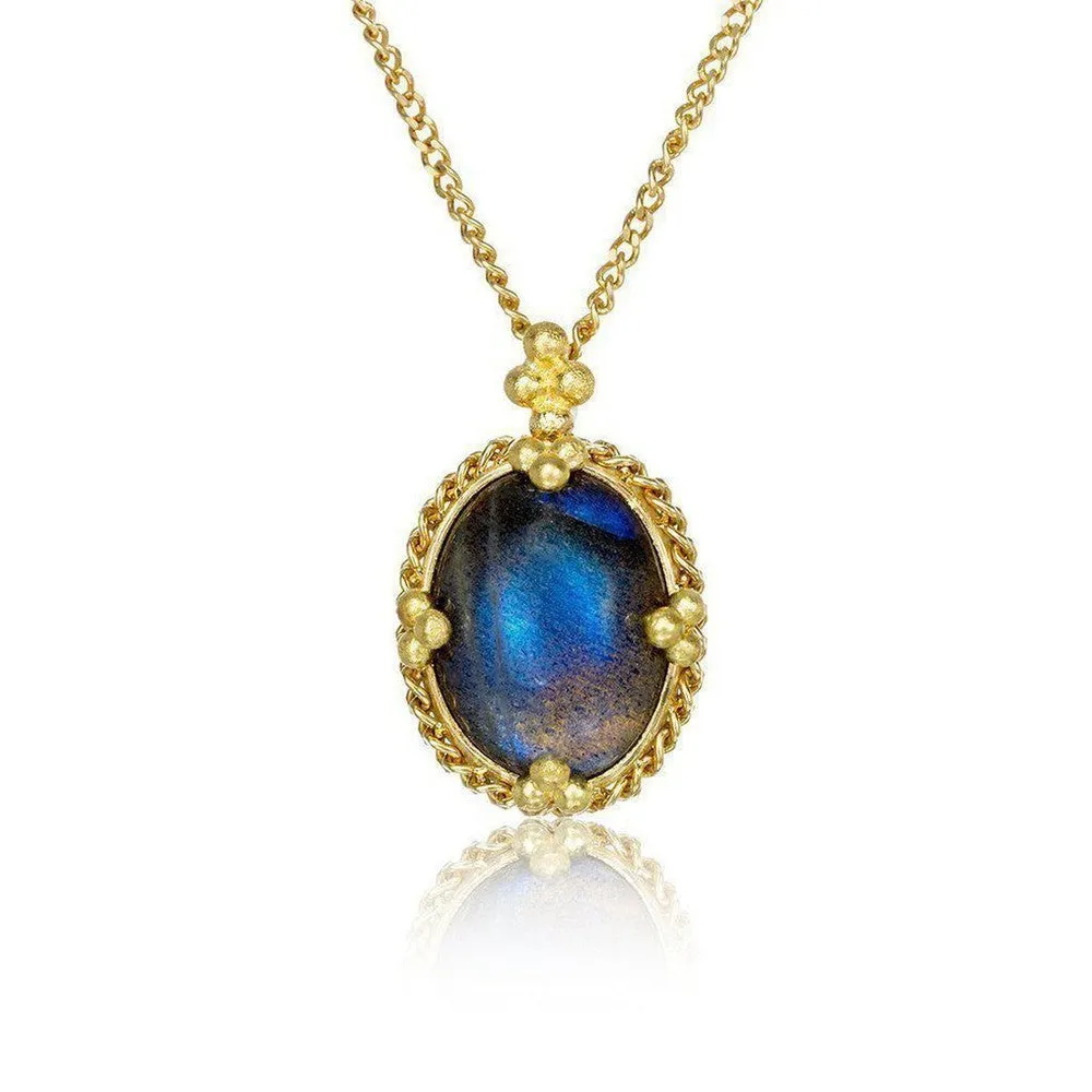 Moonstone Pendant with prongs