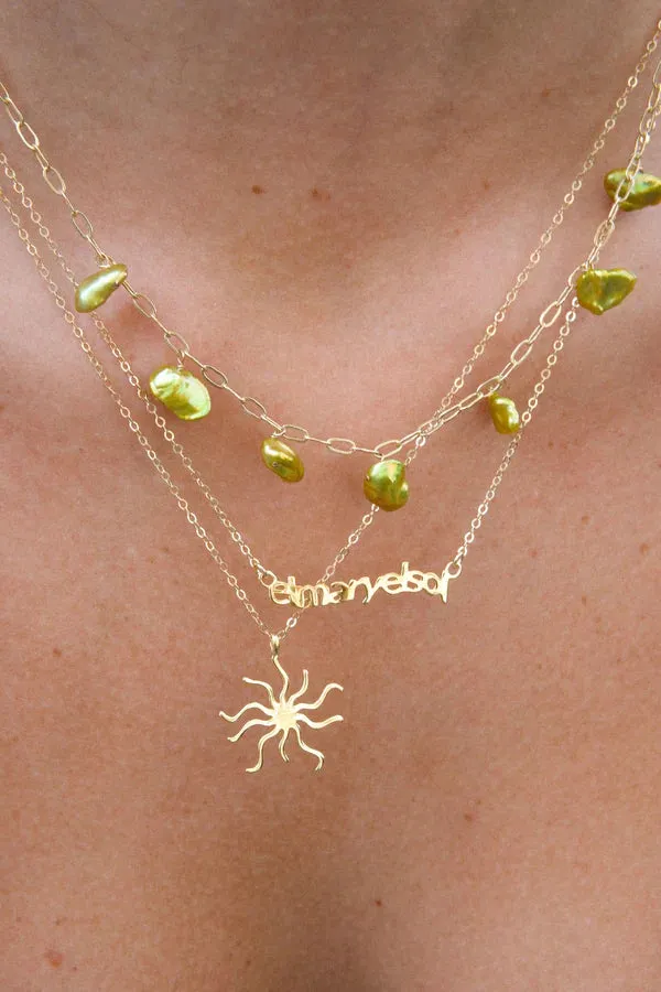 MUNS- Orilla Charm Necklace